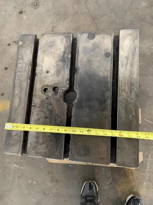 18" W X 18" D X 18" H CARLTON T-SLOTTED DRILL BOX TABLE. STOCK #0680224