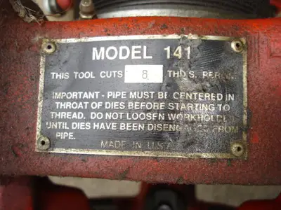 Used _UNKNOWN_ 141 Pipe Threaders Minnesota US | A&I Equipment #1317705
