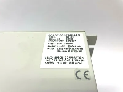 RC170 | Seiko Epson  Robot Controller, Serial No. 03125, 2007 - Used