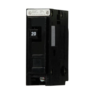 Eaton BAB1020V Thermal Magnetic Circuit Breaker, 25A, 10 kAIC, 1-Pole, 120/240 [New]