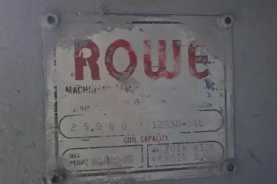USED ROWE 12030-DSL