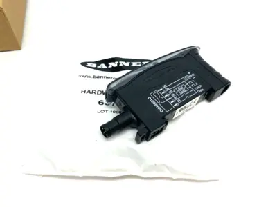 New | in-Stock Banner Engineering High-Performance Fiber Optic Sensing Module, Red Beam, 62383 Photoelectric Sensors Michigan US | Maverick Industrial Sales #1414327