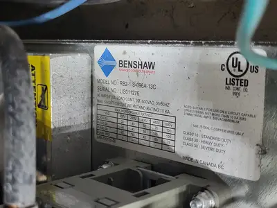 Used BENSHAW RB2-1-S-100-S-600-2-12-0000002 Switchgears British Columbia CA | Lenmark #1427041