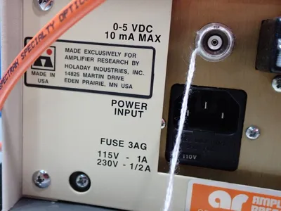 Used AMPLIFIER RESEARCH FM 2000 RF / Microwave Test Ohio US | HGR 24 #728996
