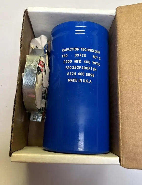 New | in-Stock CAPACITOR TECHNOLOGY FA0222F400FI1H Miscellaneous Equipment (Electrical & Power) | Surplus Asset Holdings #1199335