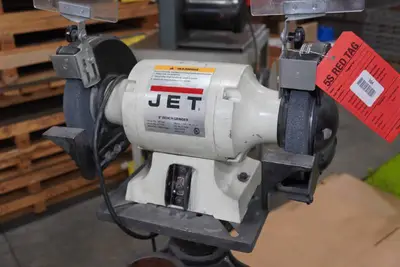 Jet JBG-8A 8" Bench Grinder on Stand