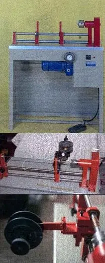 NEW TVN Link Straightening Mod. AVR/0 Manual winding machine with motor variator