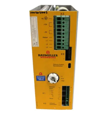 USED BAUMULLER BUG3-35-30-B-002 SERVO DRIVE BUG33530B002