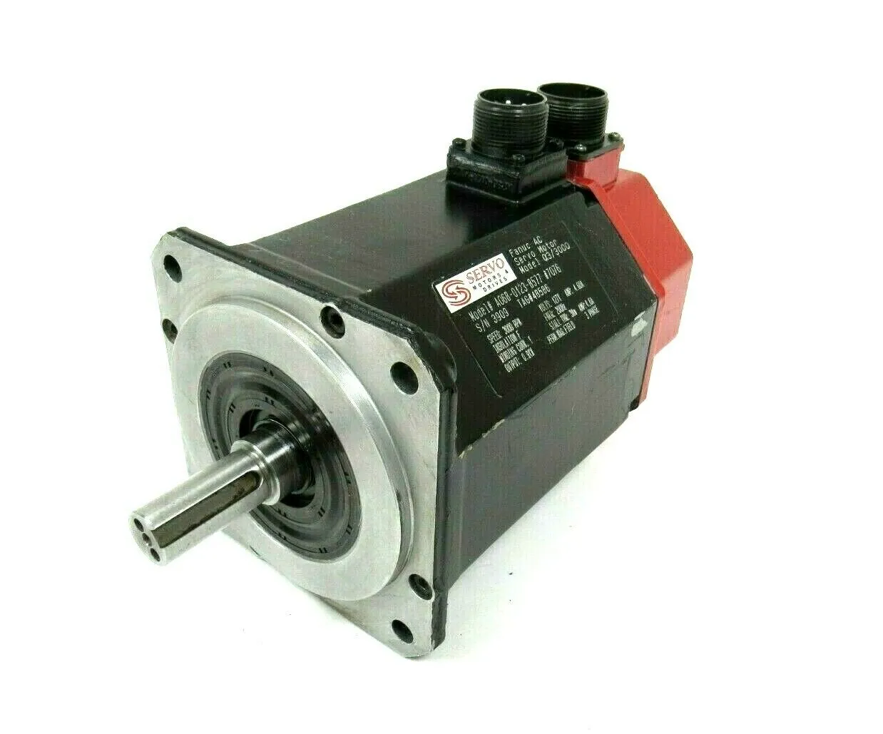 REFURBISHED FANUC A06B-0123-B577#7076 SERVO MOTOR A06B0123B5777076