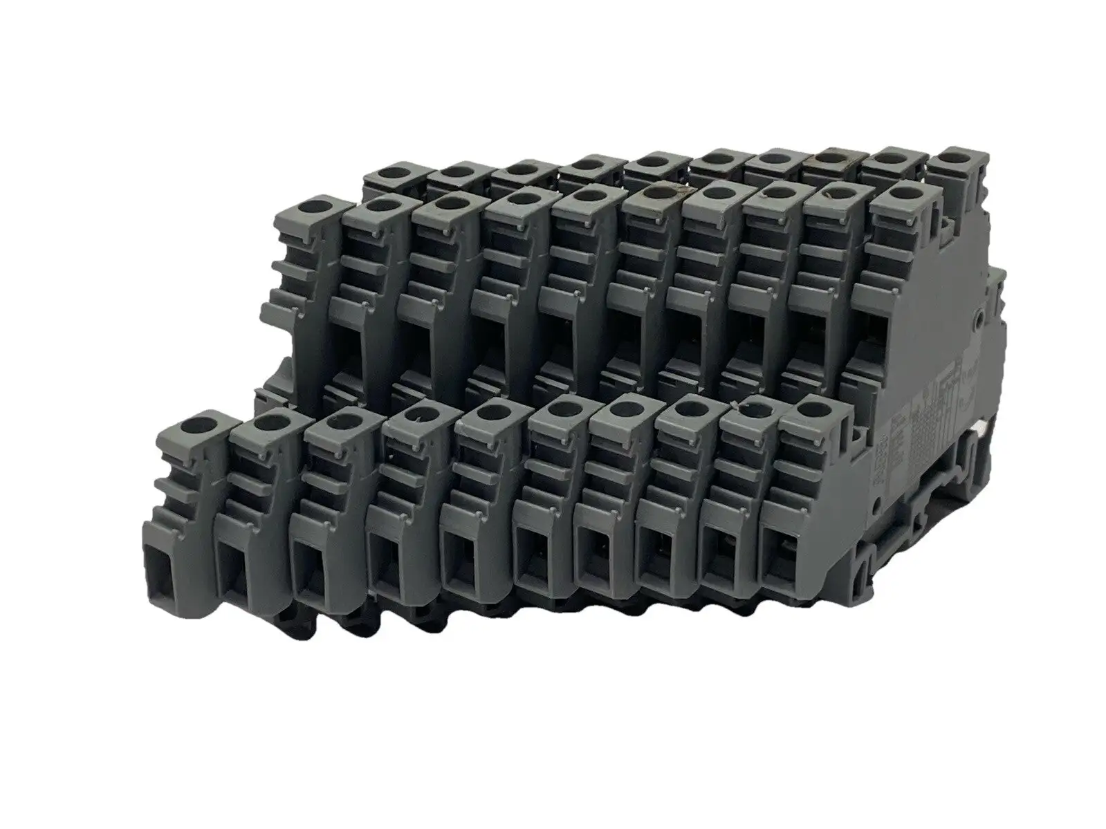 1SNA115271R2200,11527122 | Entrelec 1SNA115271R2200 Double Level Terminal Blocks 32A 11527122 LOT OF 10 - Used