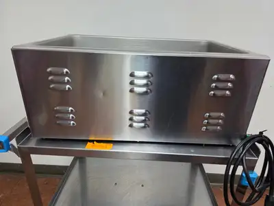 Used Nemco Used APW Wyott W-3VI Countertop Insulated Wet Full Size Pan Food Warmer 120V Steam Tables (Food) Illinois US | Falcon Restaurant Supply #1373741