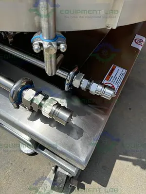 USED MILLIPORE STAINLESS STEEL SINGLE USE 1000 LITER REACTOR W/ CONTROLLER