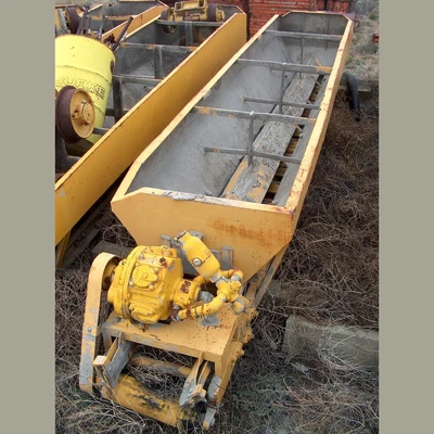 16 foot long concrete transport cars.