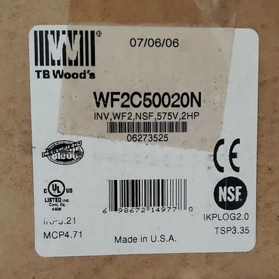 NEW TB Wood's WF2C5002-0N