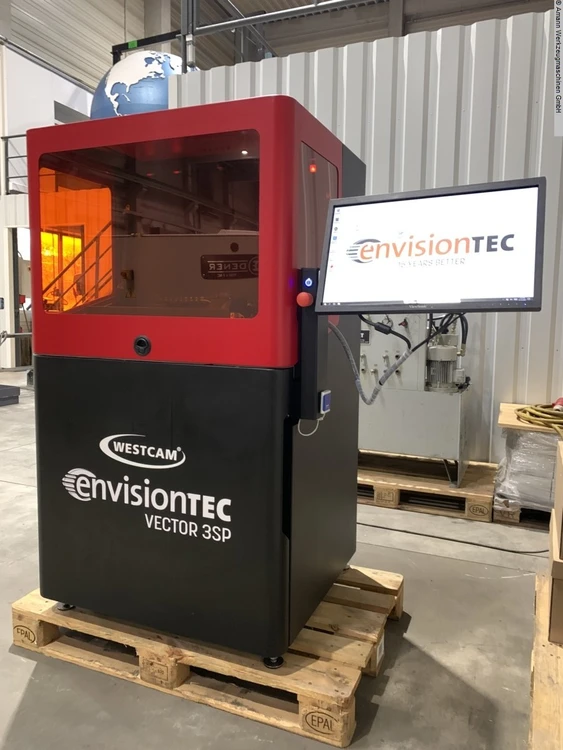 Used ENVISIONTEC VECTOR HI-RES 3SP 3D Printers DE | LayerByLayer Inh. Lars Holfort 10 #129145