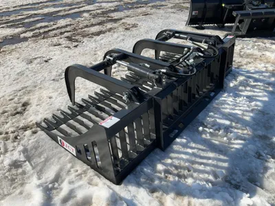 Used JCT ROCK BUCKET GRAPPLE SKID STEER ATTACHMENT Grapple Buckets Michigan US | Miedema Asset Management Group #1328944