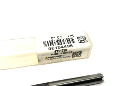 USED INGERSOLL SOLID CARBIDE DRILL 30° AXIAL RAKE DH0600020T7R01 IN2005