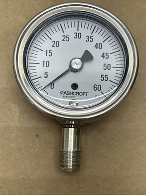 NEW ASHCROFT 25-1009-SW-02L-60#-XC4