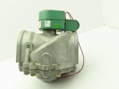 Asco  JB821493 Pneumatic Solenoid Valve 2 Way 2-1/2 NPT NO 120V Fuel Gas 5PSI