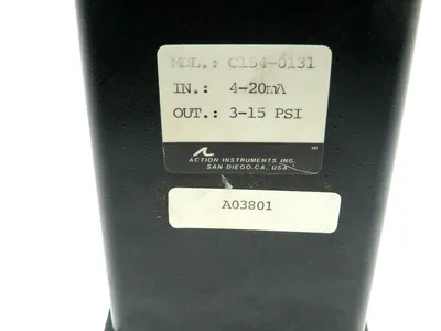 USED INVENSYS ACTION INSTRUMENTS C154-0131 PRESSURE GAUGE C1540131