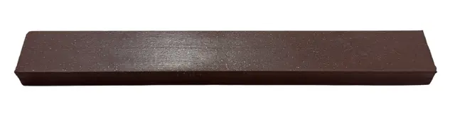 Cratex 8" x 1" x 1/2" Oblong - Resin Bonded Rubber Block & Stick (Fine Grit)