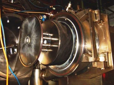 Heinkel HF 600.1 Inverting Filter centrifuge, Hastelloy C22.