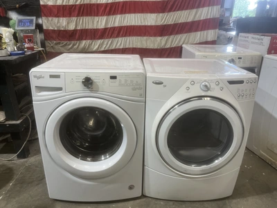 Used WHIRLPOOL FRONT LOAD SET Residential Appliances Michigan US | Miedema Asset Management Group #1322308