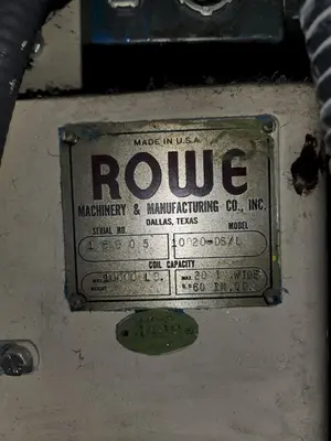 USED ROWE 10020-DS/L