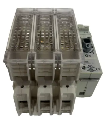 USED BUSSMANN RDF60J-3 FUSIBLE DISCONNECT FUSE SWITCH 60A 600V RDF60J3