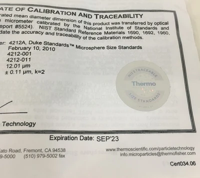NEW Thermo Scientific 4212A