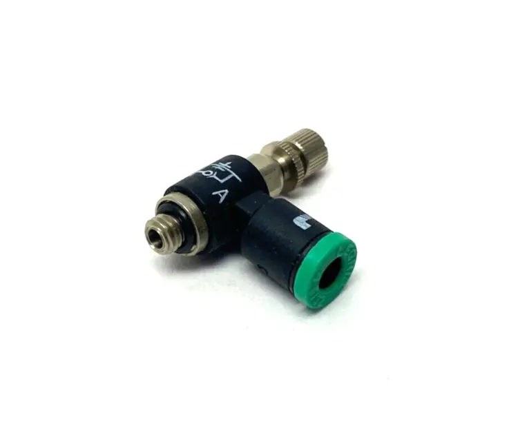 Used PARKER MINIATURE FLOW-CONTROL FITTING 10-32 THREAD 5/32" TUBE Hoses | Maverick Industrial Sales #1114126