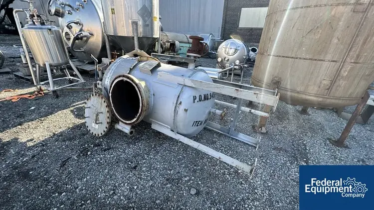 Used Plant Maintenance Service Corp. 200 Gal Plant Maintenance Receiver Tank, C/S, 90# Stainless Steel Tanks Ohio US | Federal Equipment Company #127246