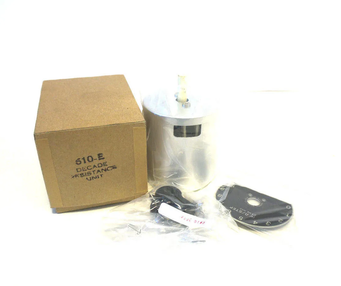 NEW GENRAD 510-E DECADE RESISTANCE UNIT 510E