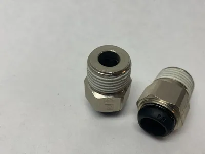 USED PARKER PRESTOLOK STRAIGHT MALE TUBE FITTING 12MM OD