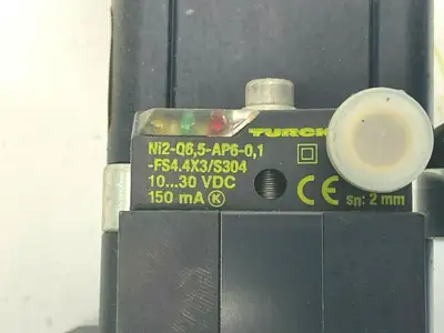 12170C-G-AS6 | Norgren  Grip-Lok Gripper w/ Turck Ni2-06,5-AP6-0,1-FS4,4X3/S304 - Used