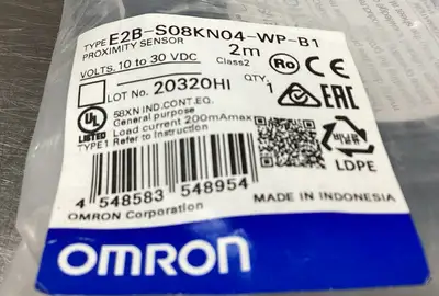 Used Omron E2B-S08KN04-WP-B1 Proximity Sensors South Carolina US | Palmetto Automation #1158882