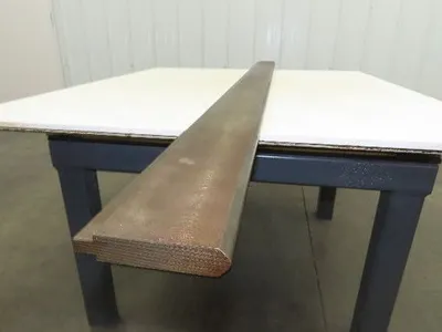 Press Brake Die 74" Long 5/16" Radius 1/2" Tang 29/32" W 3-11/16" H