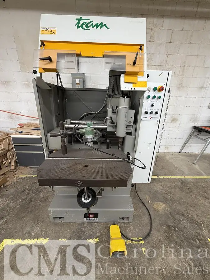 Used 1998 BALESTRINI MODEL TEAM CUT-OFF AND BORING MACHINE Woodworking Horizontal Boring Machines North Carolina US | CAROLINA MACHINERY SALES #1441239