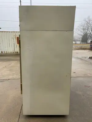 Used Star Used Star 4875101 2 Door Indoor Commercial bag Ice Merchandiser Freezer 120V Display Freezers Illinois US | Falcon Restaurant Supply #1376387