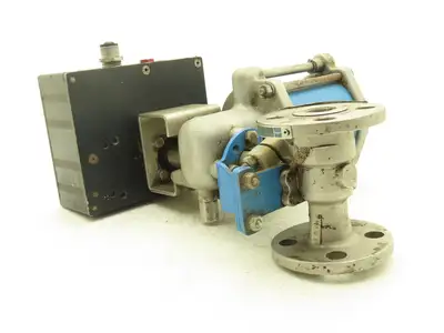 Jamesbury 3/4" 5150 31 3600 MT 316SS Ball Valve w/Pneumatic Actuator ST-50E
