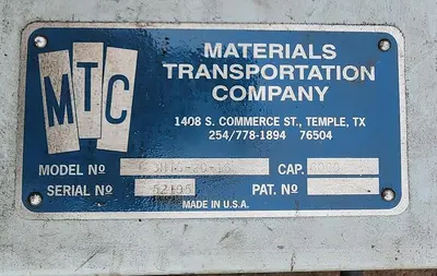 USED MTC I-3HTG-20-16