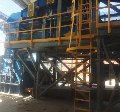 Biomass Bale Handling & Grinder System