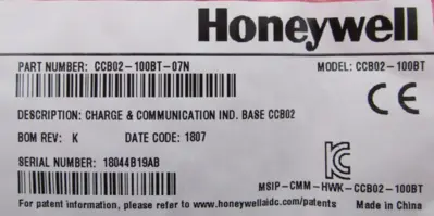 NEW HONEYWELL 1911IER-3USB-5 BARCODE SCANNER CCB02-100BT-07N 1911IER3USB5