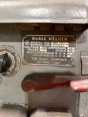 DOALL 1612-1 Vertical Band Saws | Global Machine Brokers, LLC (5)