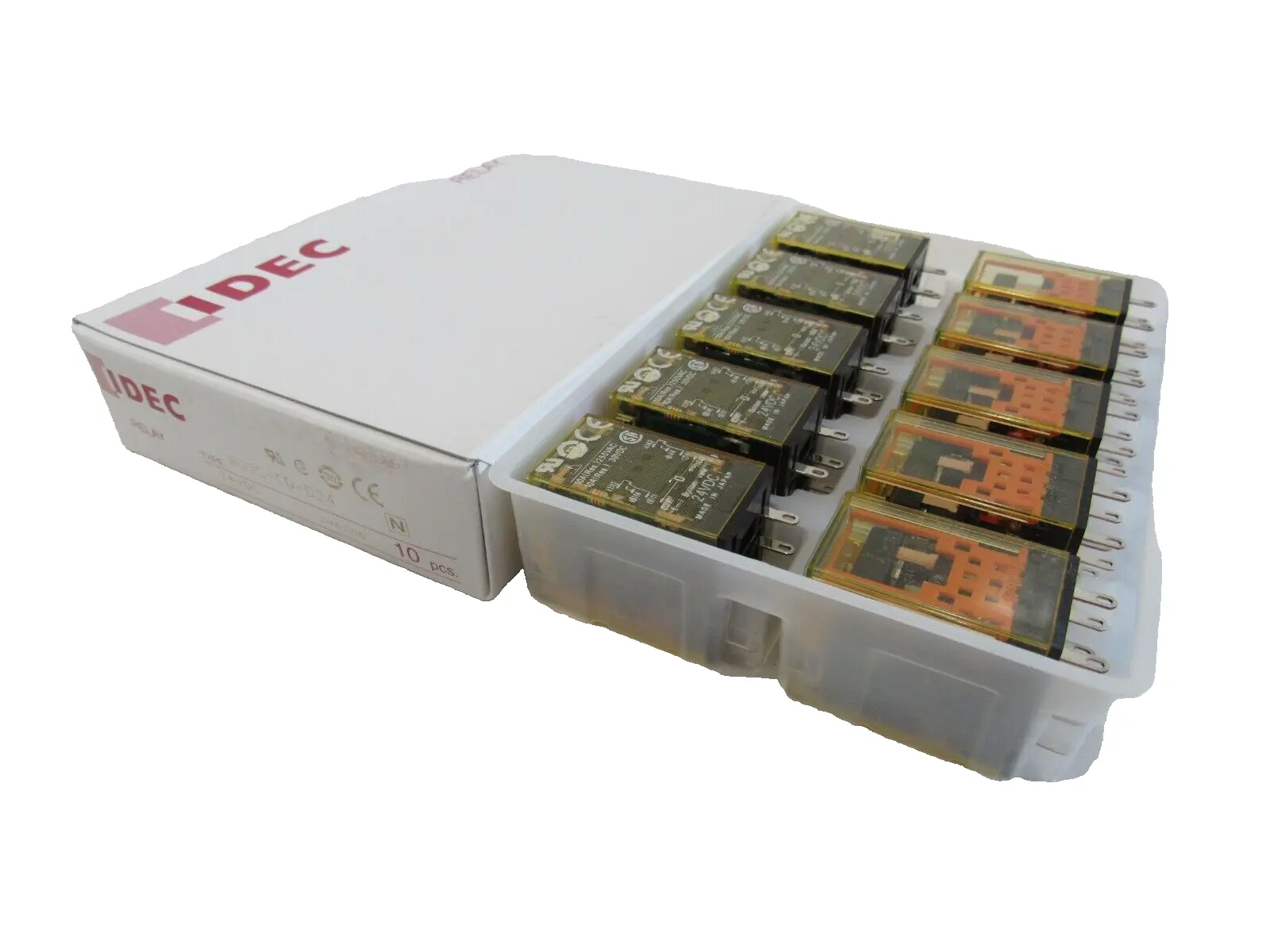 NEW IDEC RU2S-CD-D24 RELAY RU2SCDD24 10 PCS.