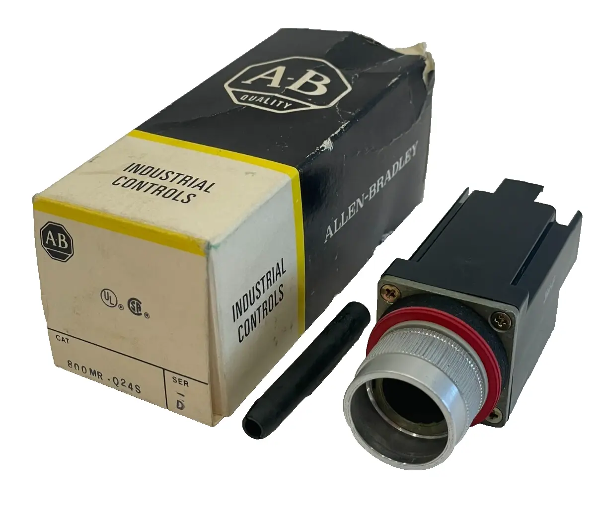 A / B 800MR-Q24S PILOT LIGHT SER. D 800MRQ24S NEW, SURPLUS