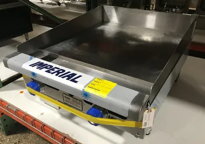 Imperial IMGA-2428 24" Commercial Manual Gas Griddle w/ 3/4" Thick Plate