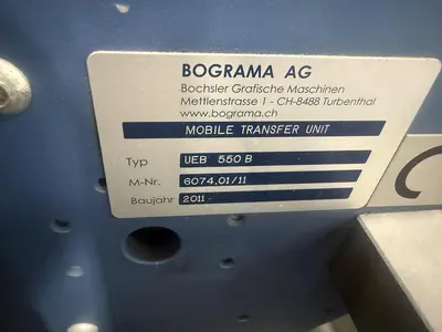 Used 2011 BOGRAMA BSR 550 SERVO Die Cutters Illinois US | Capital Equipment Solutions #1309375