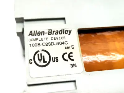 100S-C23DJ404C | Allen Bradley  Ser. C Guardmaster Safety Contactor 23A 4P 24VDC - For parts or not working