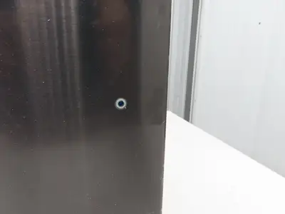5304530762 Electrolux Left Refrigerator Door Black Stainless Ice Dispenser